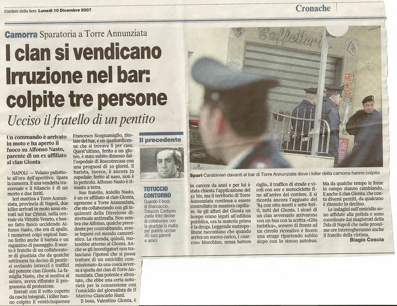 I clan si vendicano irruzione nel bar: colpite tre persone