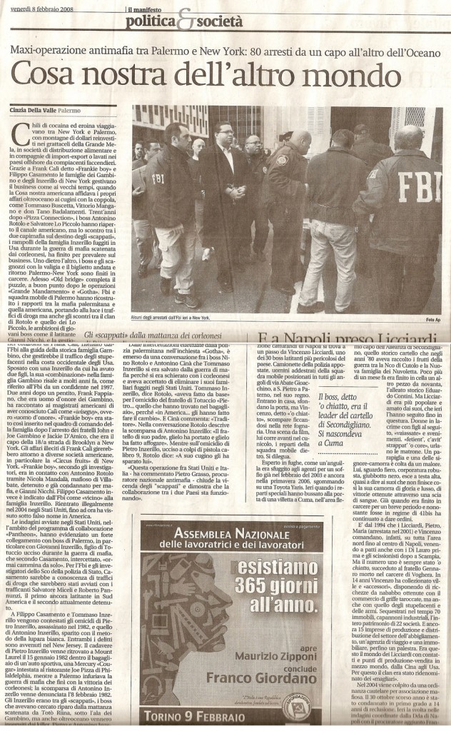 Cosa nostra dell’altro mondo