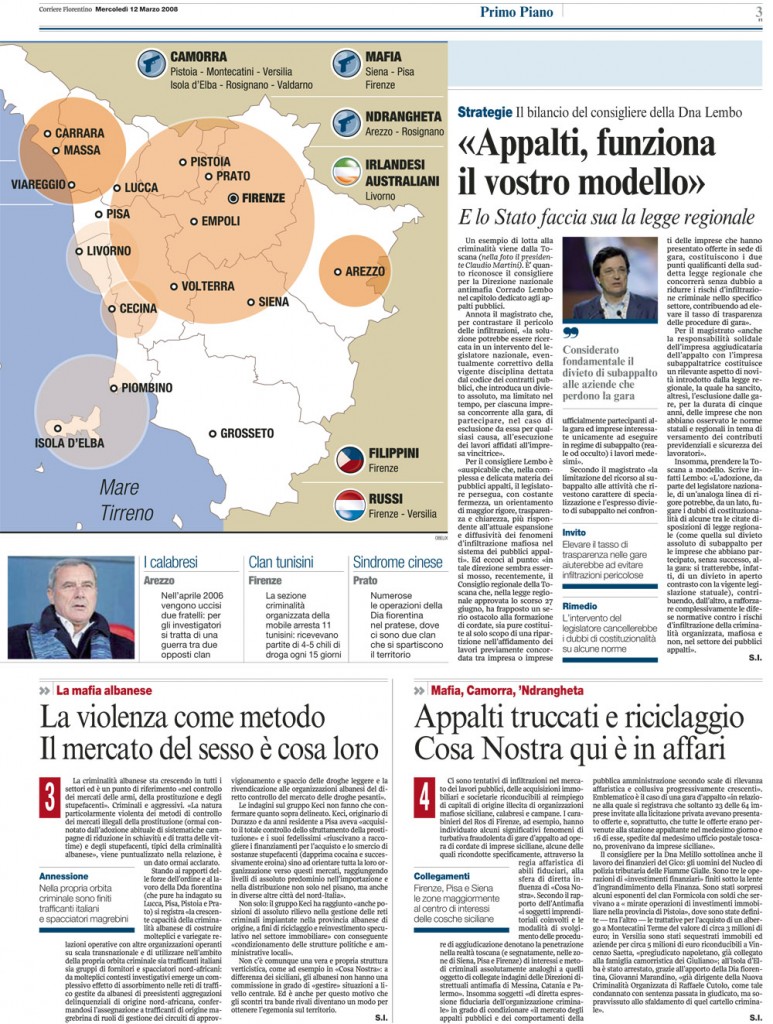 “Appalti, funziona il vostro modello”