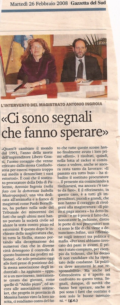 «Ci sono segnali che fanno sperare»