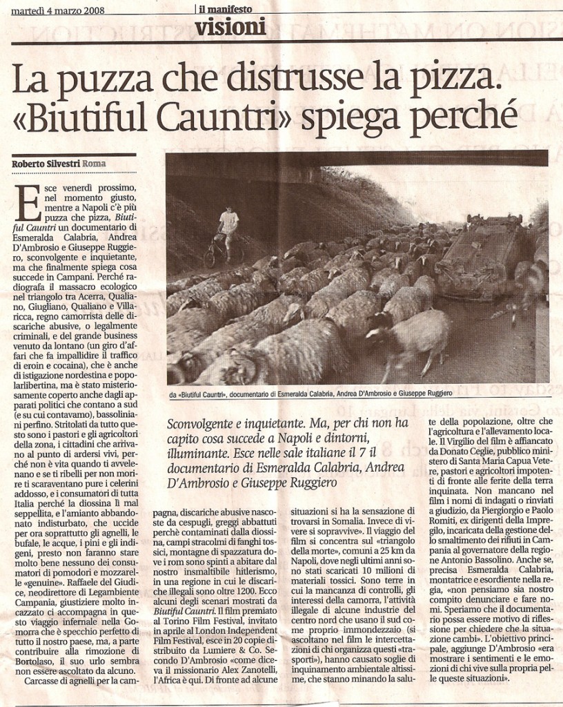 La puzza che distrusse la pizza