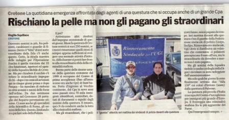 Rischiano la pelle ma non gli pagano gli straordinari