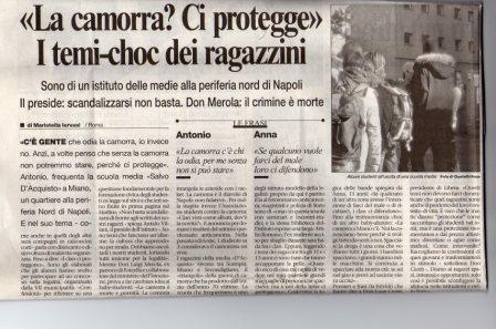 La camorra? ci protegge