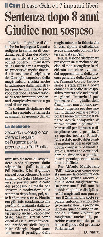 La pistola fu usata in altri due omicidi