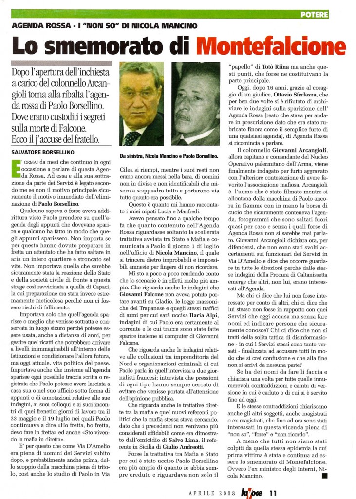 Lo smemorato di Montefalcione