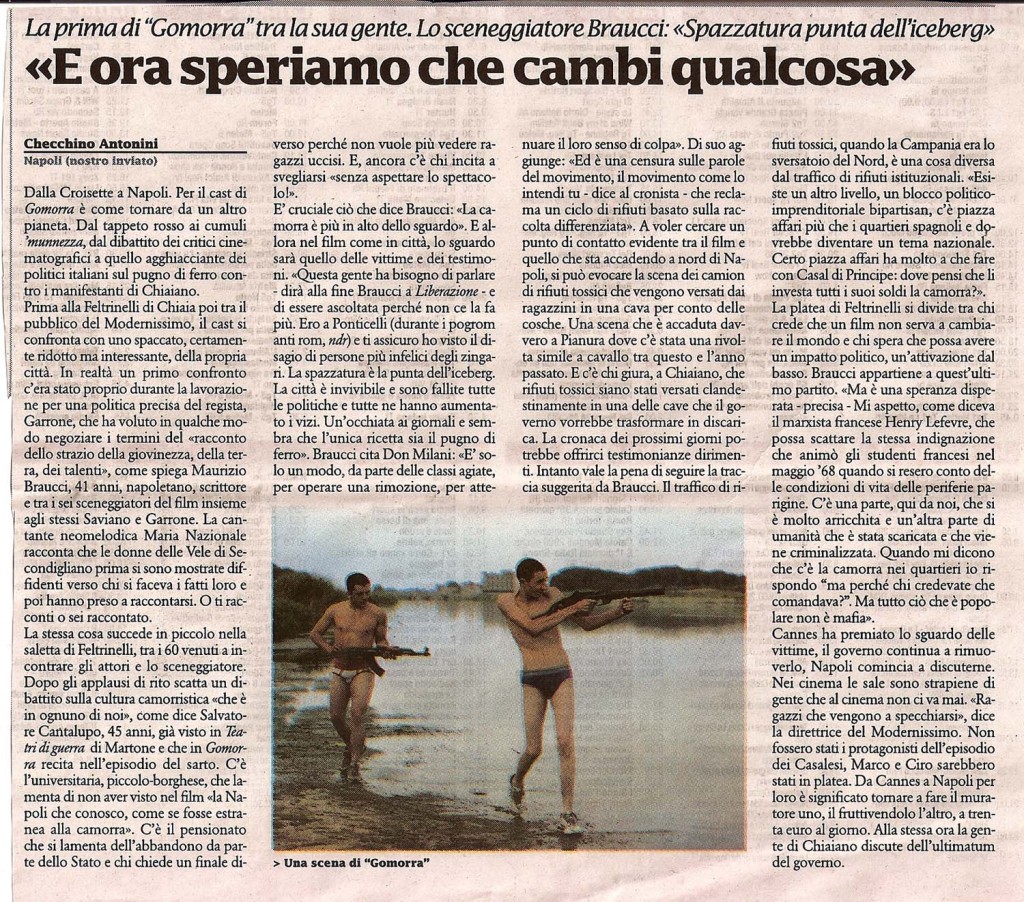 «E ora speriamo che cambi qualcosa»