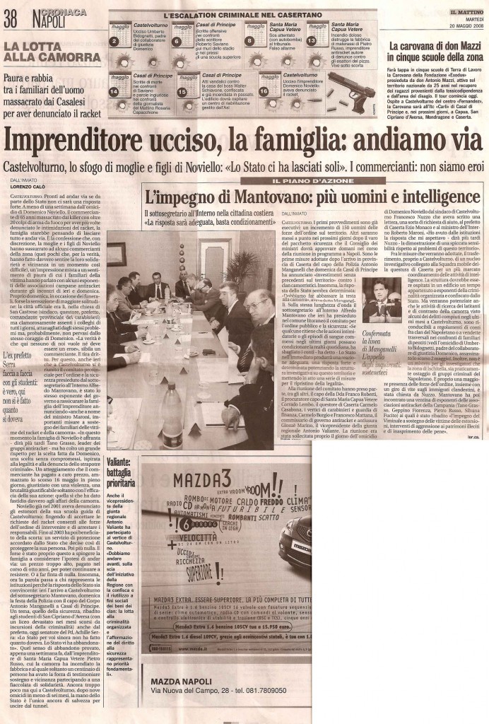 Imprenditore ucciso, la famiglia: andiamo via