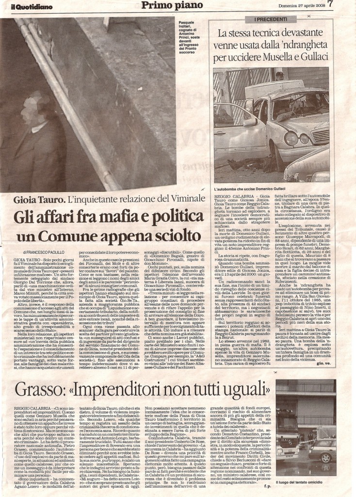 Gli affari fra mafia e politica un Comune appena sciolto