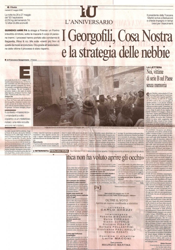 I Gergofili, Cosa Nostra e la strategia delle nebbie