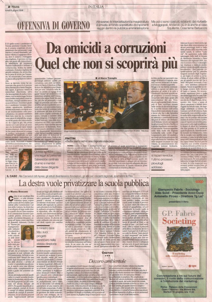 Da omicidi a corruzioni, quello che non si scoprirà più