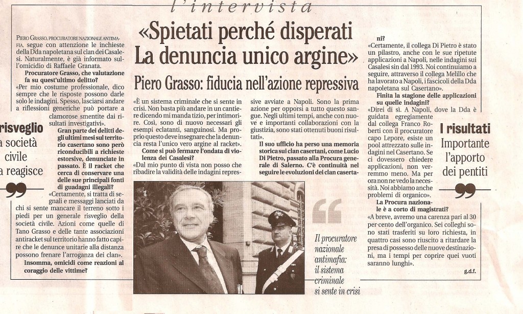 «Spietati perchè disperatiLa denuncia unico argine»