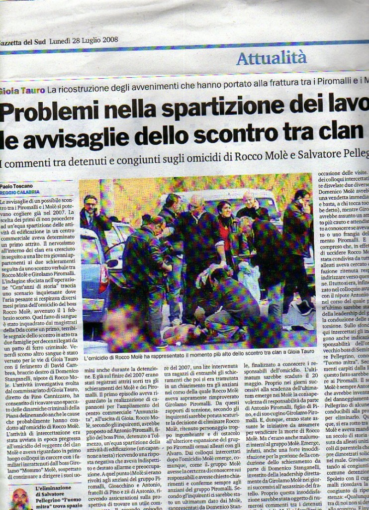 Problemi nella spartizione dei lavori