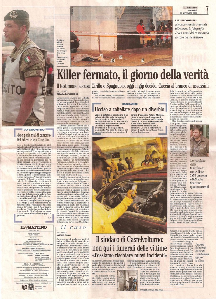 Killer fermato, il gioco della verità