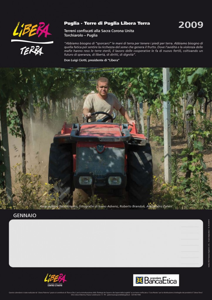 Calendario “Libera Terra 2009”