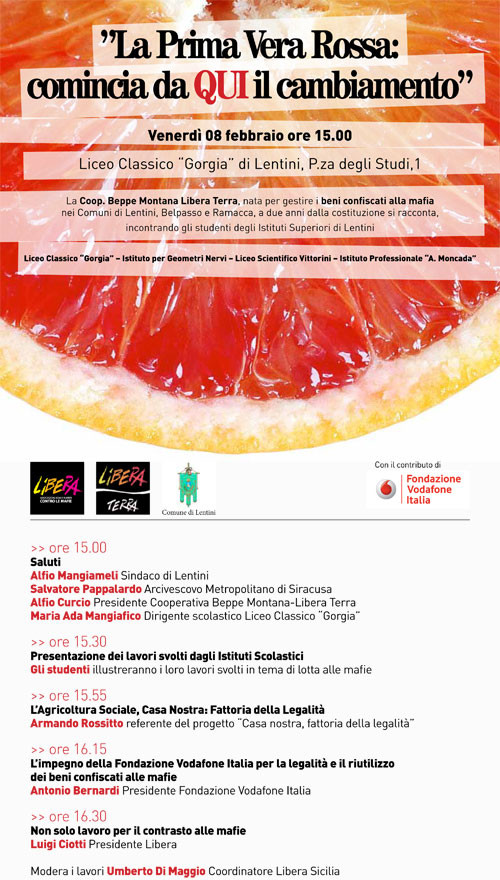 Lentini, la Prima Vera Rossa. Gli studenti sui terreni confiscati ai boss