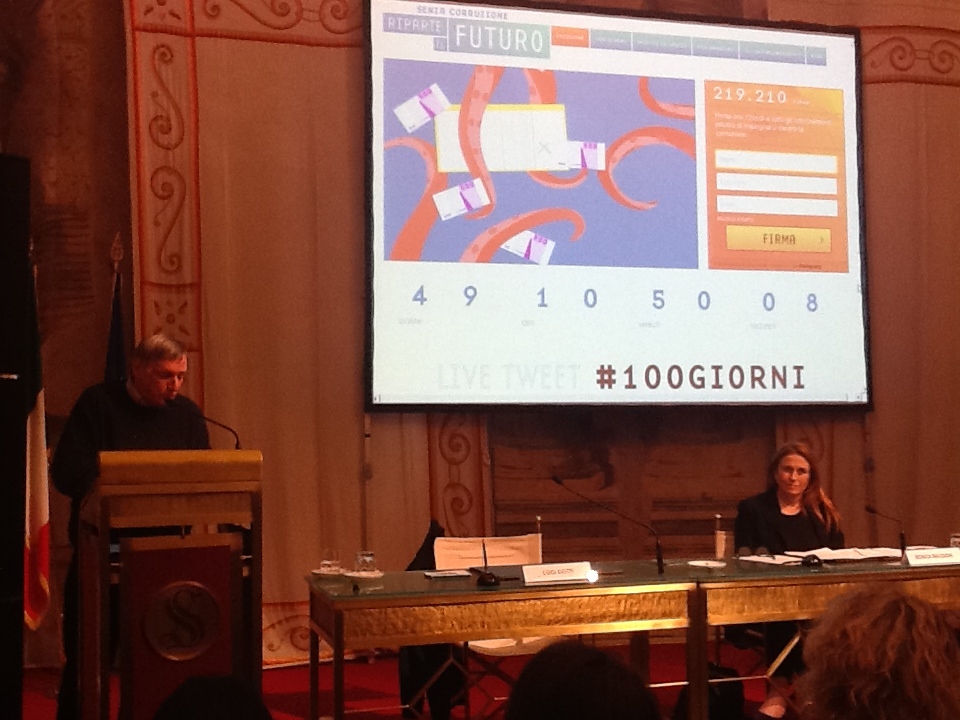 “Subito legge anticorruzione”