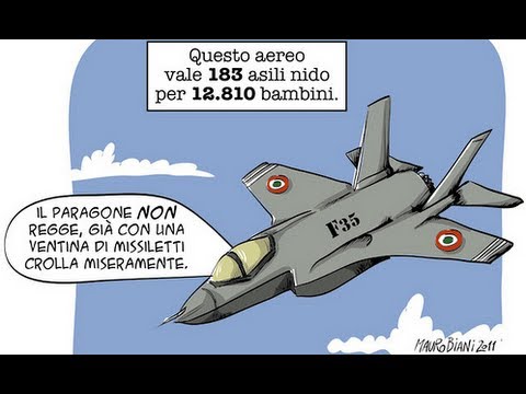 Don Ciotti: “Non abbiamo bisogno di 95 cacciabombardieri F-35”