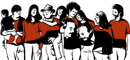 La festa de I Siciliani Giovani