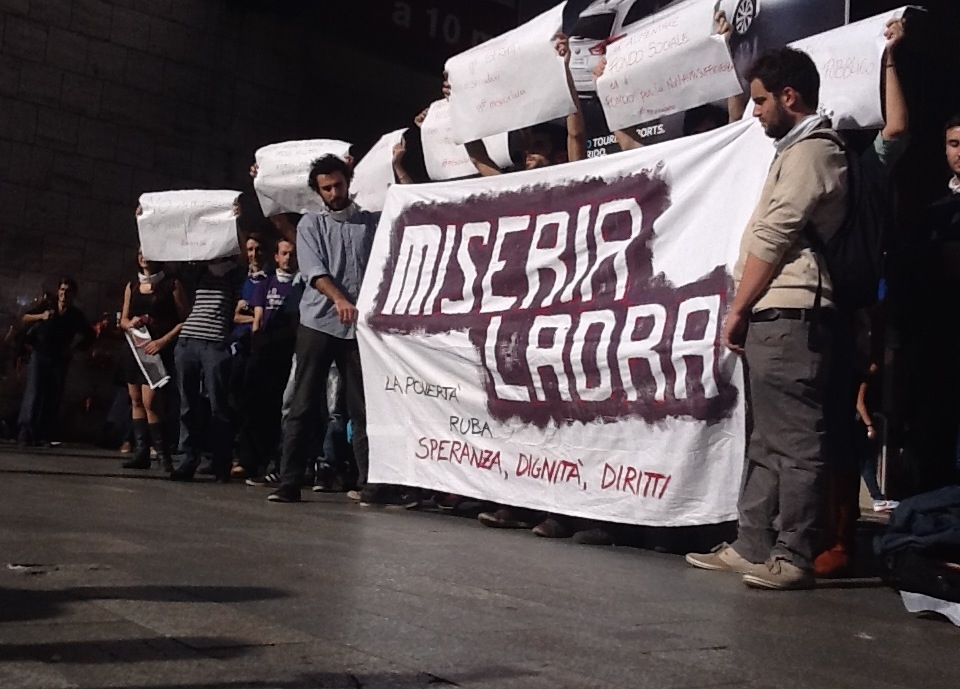 Un flash mob contro la povertà