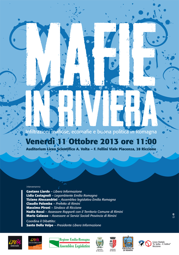 Mafie in Riviera, gli studenti protagonisti a Riccione