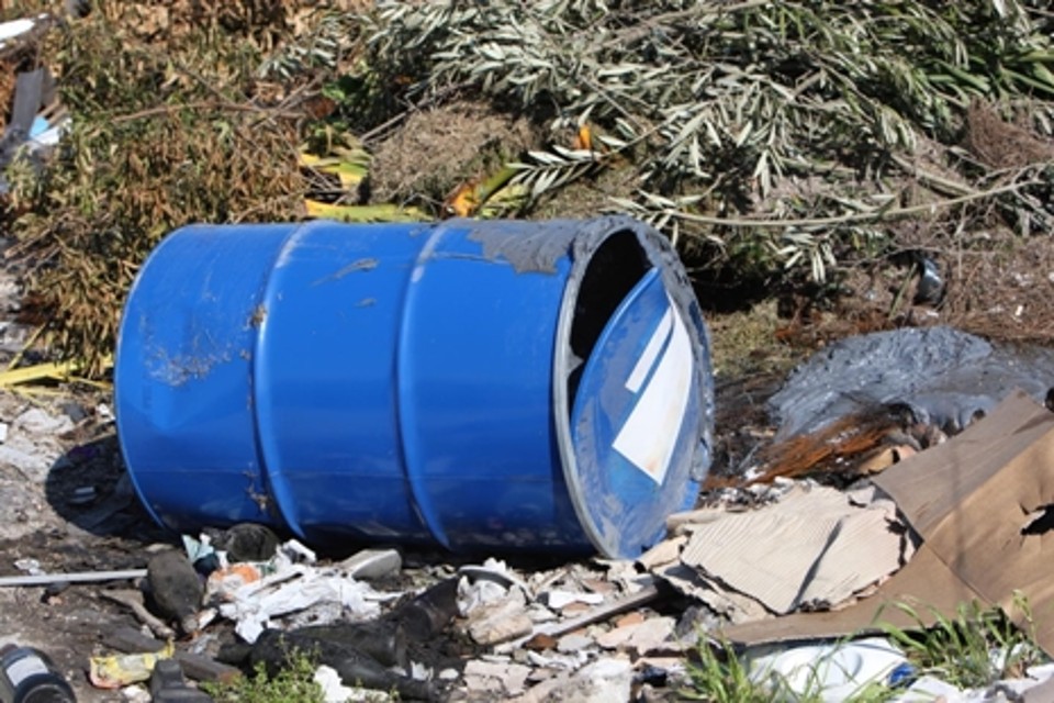 Latina, fusti tossici interrati a Montello