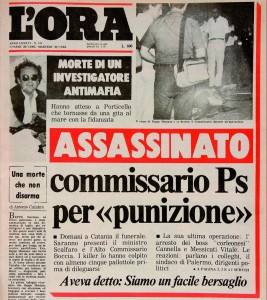 A 29 anni dall’uccisione di Beppe Montana, commissario della squadra mobile di Palermo