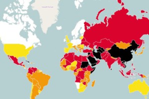 In Italia sempre meno libertà di stampa