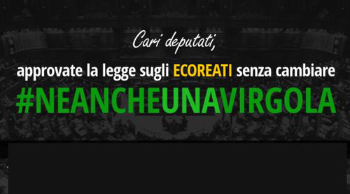 “Chi inquina paghi”