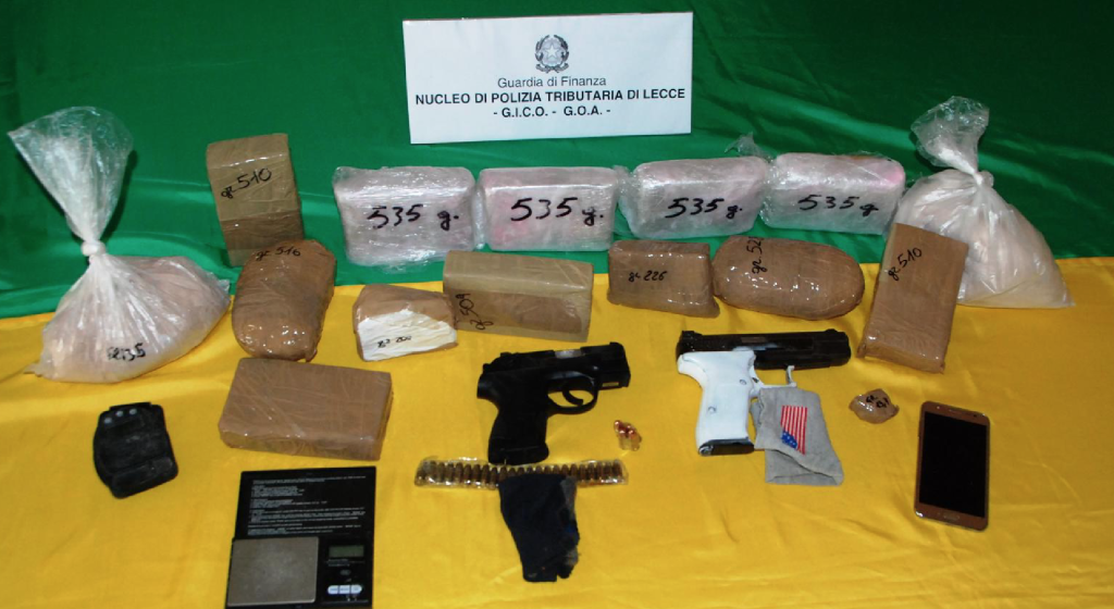 Brindisi, scacco ai narcotrafficanti