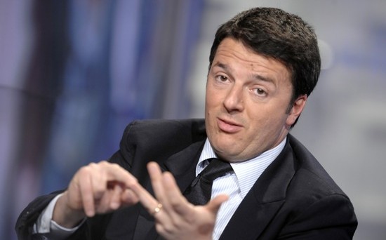 La “mancetta” di Matteo Renzi