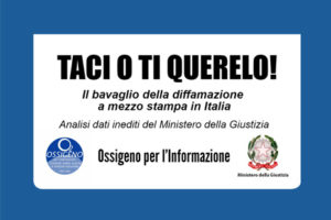 Dossier Ossigeno su diffamazione e querele