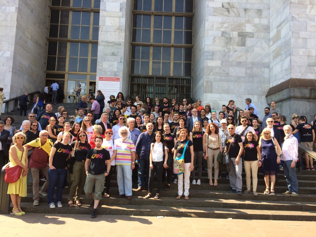 Milano, processo Ciotti-Riina. Partecipazione e solidarietà