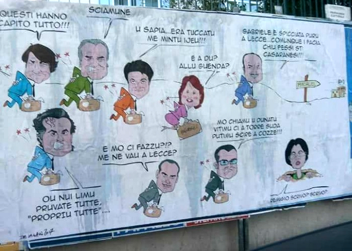 Vignetta contro Marilù Mastrogiovanni