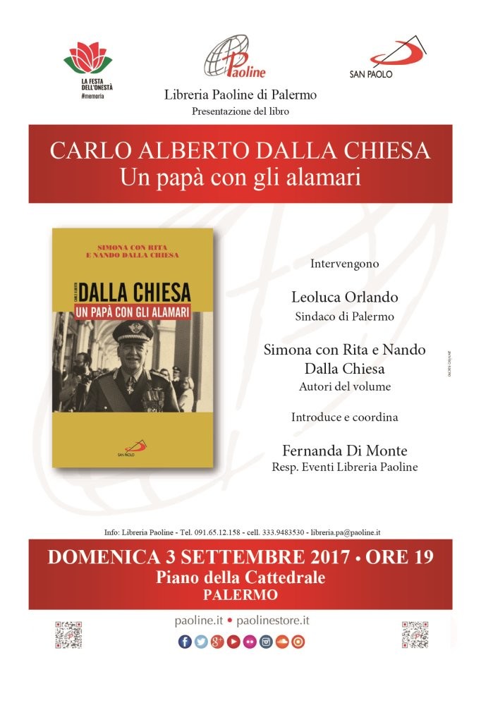 “Dalla Chiesa. Un papà con gli alamari”