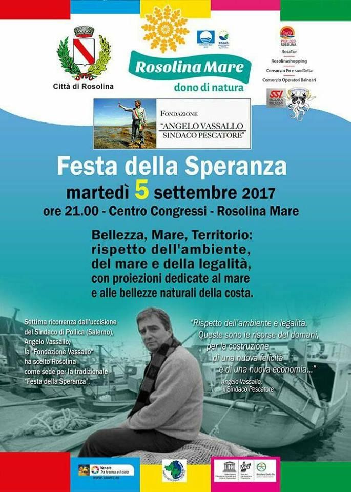 Settimo anniversario dell’uccisione di Angelo Vassallo