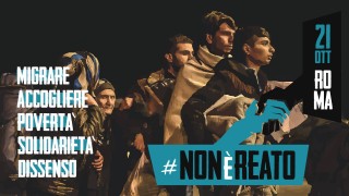 Roma, 21 ottobre #Nonèreato