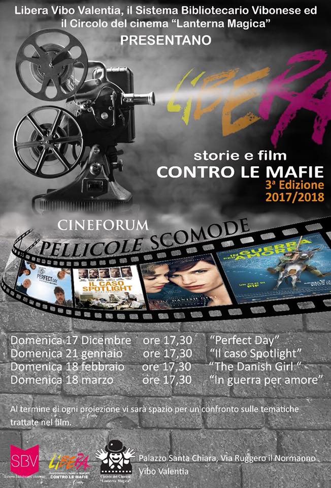 Vibo Valentia, cineforum “Pellicole scomode”