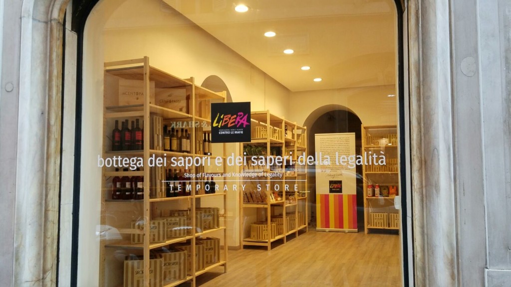 A Roma, la Bottega dei Sapori e dei Saperi della legalità