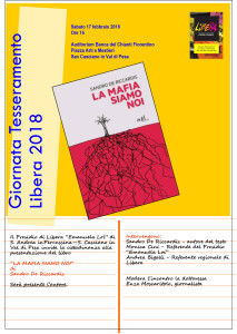 Volantino 17 febbraio 2018