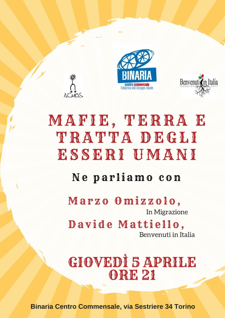 Mafia: terra e tratta degli esseri umani