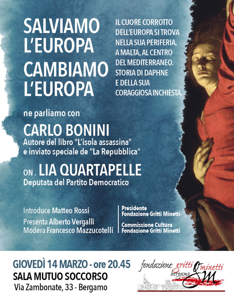 Bergamo, “Salviamo l’Europa – Cambiamo l’Europa”