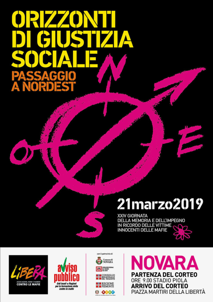 Piemonte, il 21 marzo a Novara