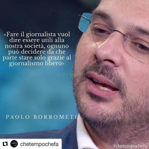 borrometi che tempo che fa