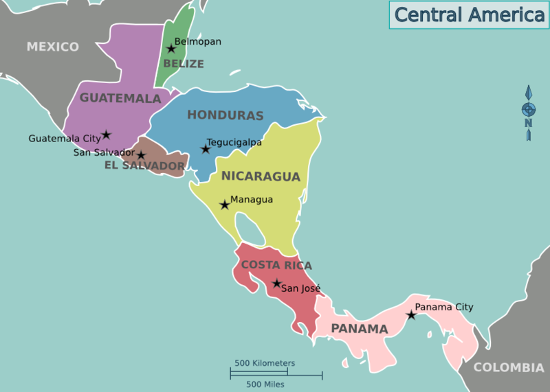 Il narcotraffico in Nicaragua, Honduras e Guatemala