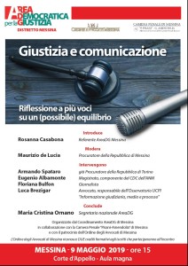 AREA_Giustizia e comunicazione