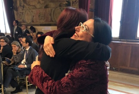 Quell’abbraccio fra Marilù e Maria Grazia