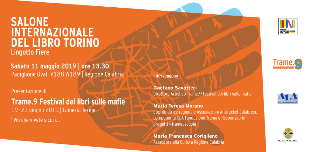 Trame 9, in anteprima al Salone del Libro di Torino