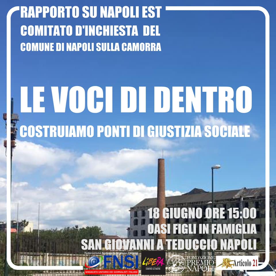 Napoli 18 giugno, “Le voci di dentro”