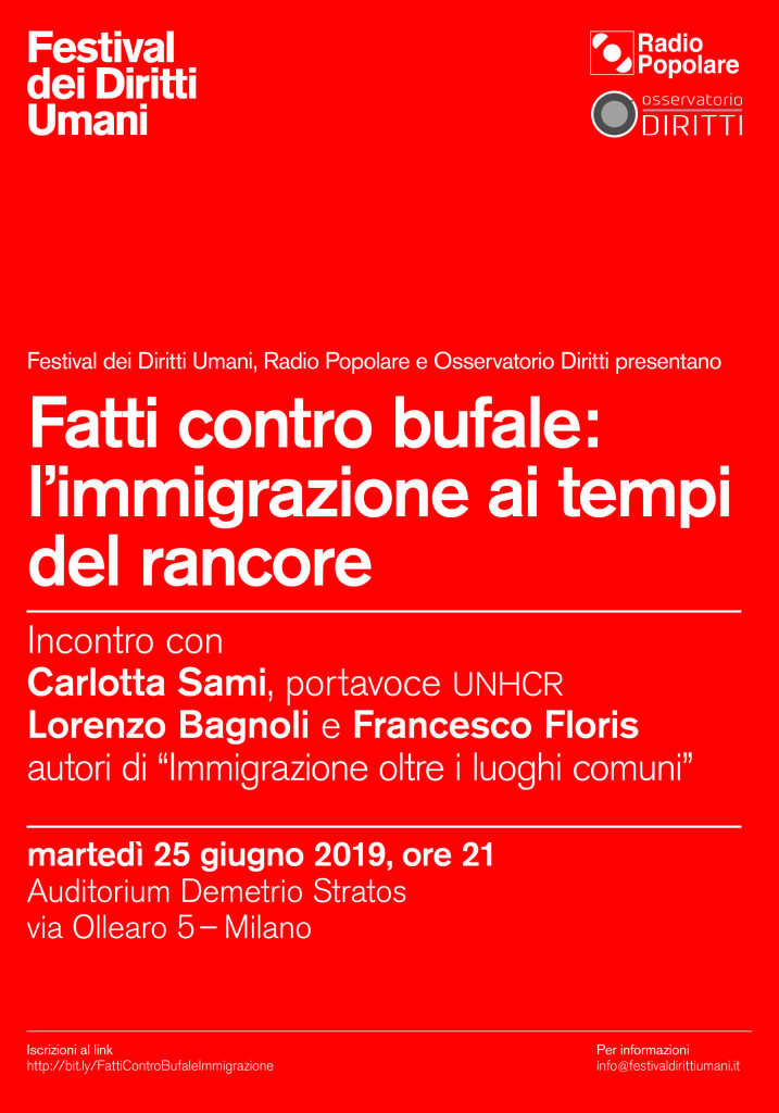 Fatti contro bufale: l’immigrazione ai tempi del rancore