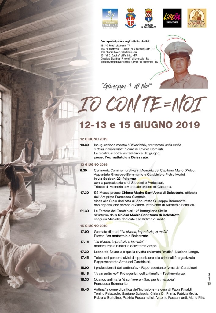 “Io con te = Noi”, in ricordo della strage di via Scobar